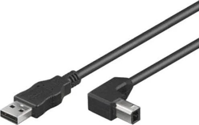 Kabllo USB PremiumCord USB A në USB B, 3 m, e zezë