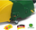 Pastrues lodër Rolly Toys John Deere Sweeper, me kontejner mbledhës, jeshil
