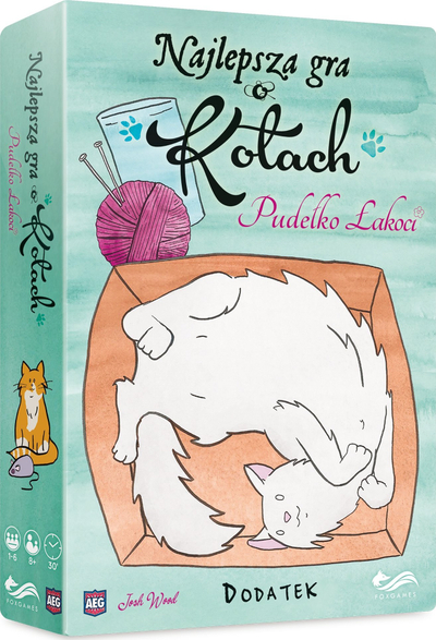 Lojë tavoline FoxGames Best Game About Cats Box of Treats, zgjerim, 8+