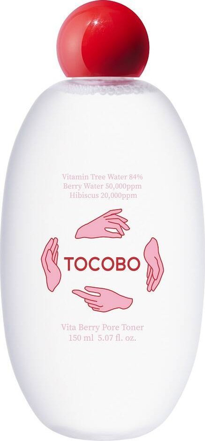 Toner fytyre Tocobo Vita Berry Pore, 150ml, për pore, i bardhë