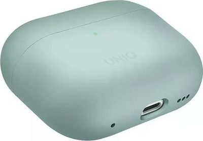 Këllëf mbrojtës Uniq për AirPods Pro 2, silikon i mirë, ngjyrë mint
