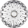 Rrotkapne Set 14" Malachit Chrome Silver
