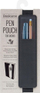 Xhep për stilolapsa Bookaroo Pen Pouch, për fletore dhe libra, i zi