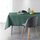 Mbulesë tavoline Art Printed Tablecloth Chic, 150x240cm, poliester, e gjelbër me motive