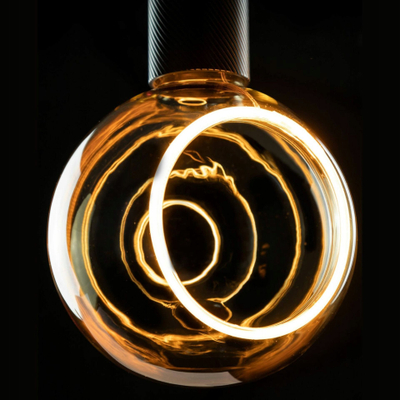 Llambë LED SEGULA Floating Globe G150 E27, 4.5W, 2200K, e artë
