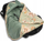 Mbështjellës për ulëse makine Sensillo Velvet Car Seat Wrap, material velvet, me lule, jeshil