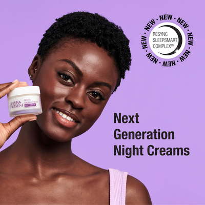 Krem nate për fytyrë Super Facialist Retinol Overnight Resync Night Cream, 50 ml