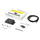 Përshtatës StarTech, 2x DB9 në USB-B, RS232, me çip FTDI, i zi