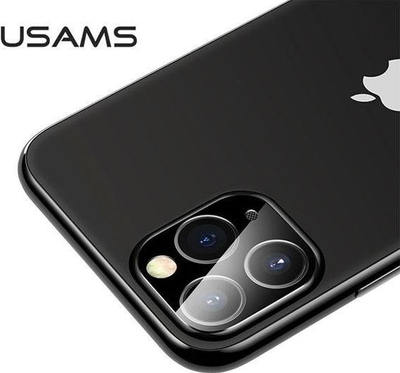 Xham mbrojtës kamere USAMS BH558, për iPhone 11 Pro Max, xham i temperuar, transparent