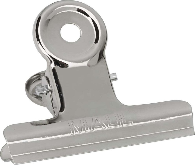 Kapëse letre Maul Letter Clip 50 mm, set 10 copë, argjendtë