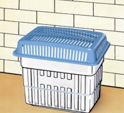 Qese rezervë dehumidifier Wenko, 2x2 kg, për hapësira deri 50 m², e bardhë