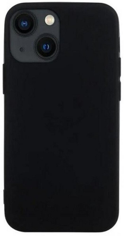 Këse telefoni Mocco Ultra Slim Soft Matte, silikon, për iPhone 14 Plus, e zezë