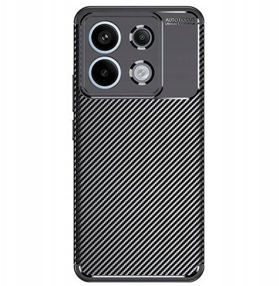 Капак за телефон Armored Carbon Case за Xiaomi Redmi Note 13 Pro 5G, заштитен, црн