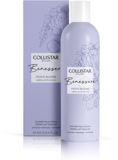 Qumësht dushi Collistar Benessere Fig & Wisteria, kremoz, 250ml