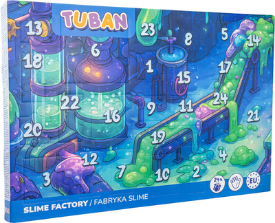 Kalendar Adventi Tuban TU3838, 24 surpriza, për kalamaj