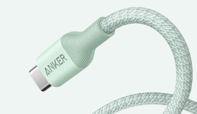 Kabllo Anker, USB-C / USB-C, 1.8 m, e gjelbër