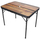 Set tavoline kampingu Enero Camp, palosëse 90x60x70 cm, 2 banka 87x23x39 cm, ngjyrë druri