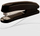 Kapëse letrash Tetis Stapler, plastik‑metal, e zezë