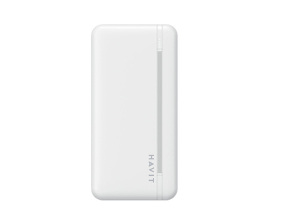Power bank Havit PB92, 20000mAh, karikim i shpejtë, i bardhë