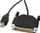 Kabllo konvertuese Rotronic Secomp 12.02.1074, paralel në USB, 1.8m, e zezë
