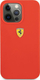 Kapak telefoni Ferrari Hardcase për iPhone 13 Pro Max, silikon, i kuq