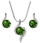 Set Levien Chaton Wave Fern Green