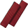 Mbulesa pambuku për rrip sigurimi Labo, set 2 copë, burgundy