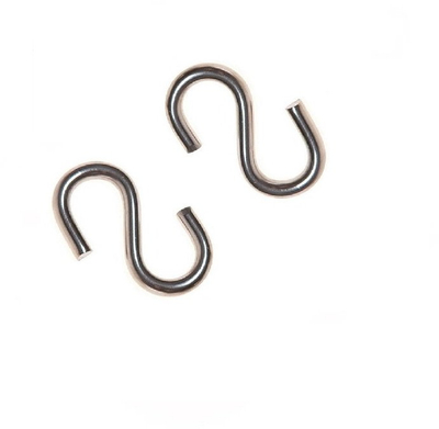 Karrelicë metalike Shiverpeaks HOOK, 7 mm, formë S, e galvanizuar