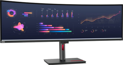 Monitor Lenovo ThinkVision P49w-30, 49", Dual QHD, i zi