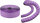Shirit timoni Lizard Skins DSP 3.2, trashësi 3.2mm, violet