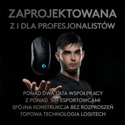 Set maus gaming Logitech G Pro Wireless HERO 16K me mousepad G640 SE, wireless, RGB, i zi