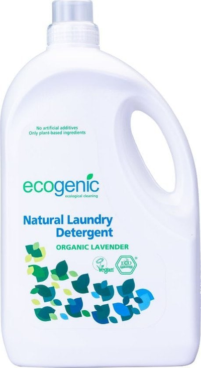 Еко детергент Ecogenic Hypoallergenic Laundry Liquid, лаванда, 2.75L