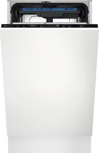 Enëlarëse e integruar Electrolux AirDry MaxiFlex 300, 45cm, 10 sete enësh, e bardhë