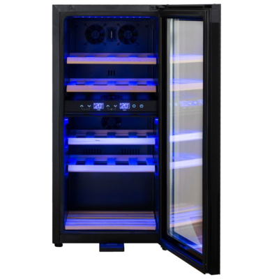 Frigorifer vere Adler AD 8080, 60L, 2 zona temperature, i zi