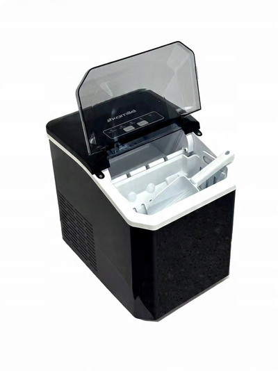 Makineri boje për kube akulli Kamille KM-6930, 110W, dy madhësi kubesh, e zezë