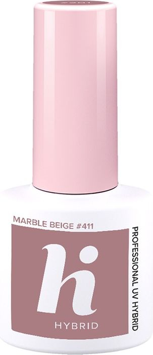 Llak për thonj Hi Hybrid No. 411 Marble Beige, 5ml