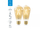Llambë inteligjente WiZ ST64 Edison, 7W, E27, set 2 copë