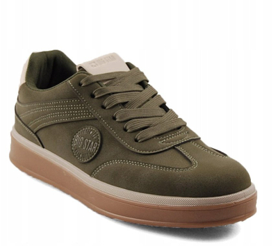 Atlete Big Star SS174022 për burra, lëkurë sintetike, masa 40, jeshile