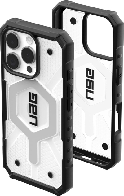 Mbulesë UAG Pathfinder Clear për iPhone 16 Pro, MagSafe, transparente