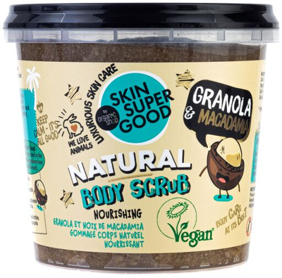 Skrab për trup Organic Shop Natural Body Scrub Granola & Macadamia, 360ml