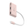 Stacion lidhës j5create USB-C, HDMI/USB-A/USB-C, 4K, rozë