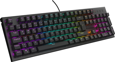 Tastierë gaming Genesis THOR 303, mekanike Brown, me kabllo, layout DE, e zezë