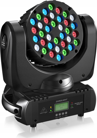 Reflektor skene Behringer Eurolight MH363, 36x3W LED RGBW, DMX 512, i zi