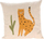 Jastëk zbukurimi Home and Styling Collection Safari, 40 x 40 cm, me print gepardi, shumëngjyrësh