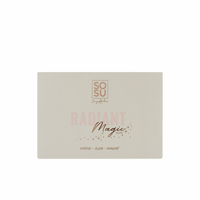 Paletë grimi SOSU Cosmetics Radiant Magic, 12 g
