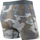 Bokser Saxx Vibe, boxer brief për burra, kamuflazh gri, madhësia M