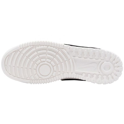 Këpucë sport Nike Court Vision Mid, të zeza Phantom