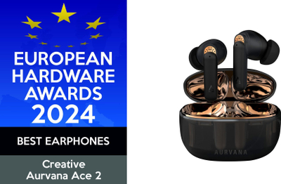 Kufje wireless Creative Aurvana Ace 2, Bluetooth 5.3, ANC, të zeza