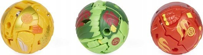 Set loje Bakugan Evolutions Starter Pack, 3 figura, lojë me aftësi, shumëngjyrësh