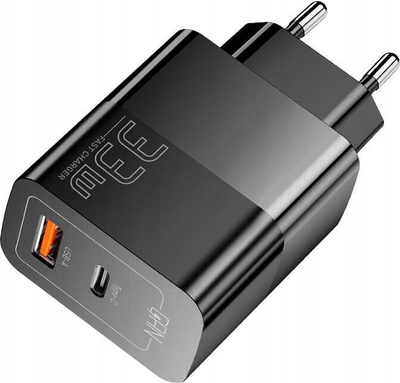 Karikues muri Essager ES-CD29, 33W, me 2 porta USB-C dhe USB-A, i zi